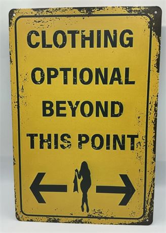 METAL SIGN VINTAGE /FUNNY