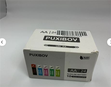 AA Alkaline Batteries 24-Pack