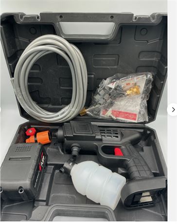 Automatic Water Power Washer Gun With Battery