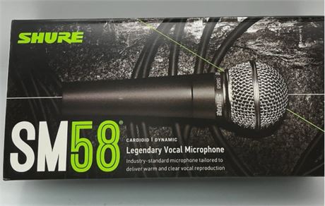 Shure SM58 Legendary Vocal Microphone no cable