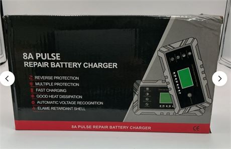 Car And Motorcycle Intelligent Pulse Repair Battery Car Charger