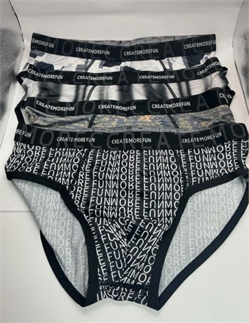 5 Pack Men Underwear Set Size Large