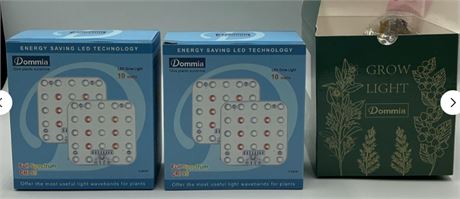 Dommia grow light Energy Saving Led Technology 2pc