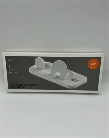 3 IN 1 WIRELESS CHARGING DOCK STATION