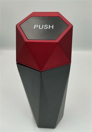 Mini Car Trash Bin Red