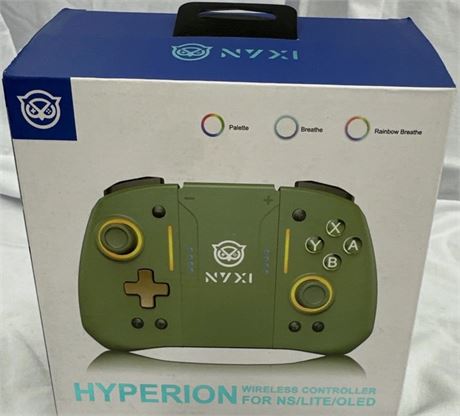 NYXI Wireless Controller for Nintendo Switch NS/LITE Oled Green