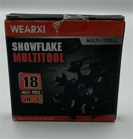 18 in 1 snowflake multi tool