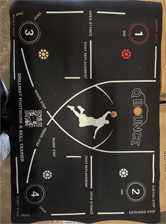 Basketball Drillmat Footwork & Skill Trainer