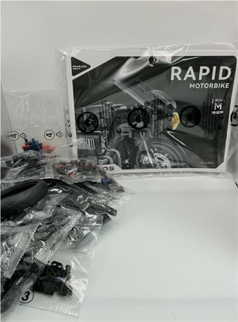Rapid Motorbike Building Block Set