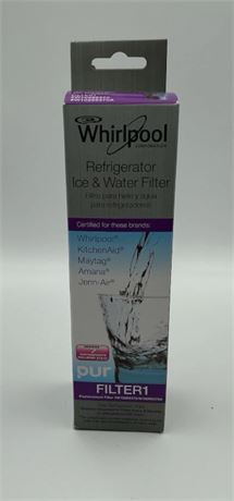 whirlpool refrigerator Ice water filter