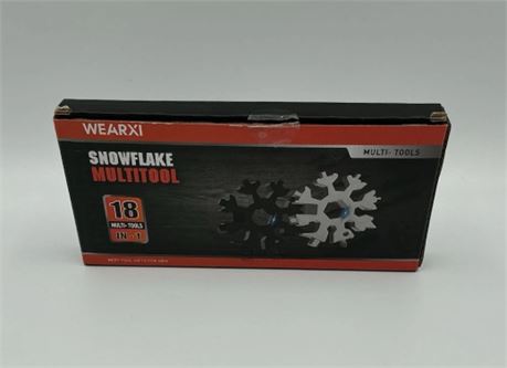 18 In 1 Snowflake Multitool