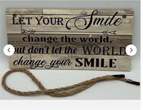 2. PCs Motivational Quote Hanging Sign C54815