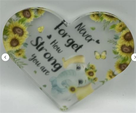 2 PCs Heart Shape Quote Sign 8536883858