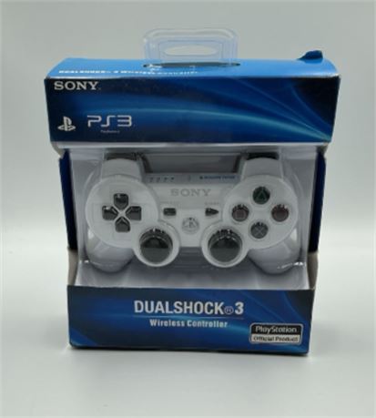 playstation 3 dualshock wireless controller White