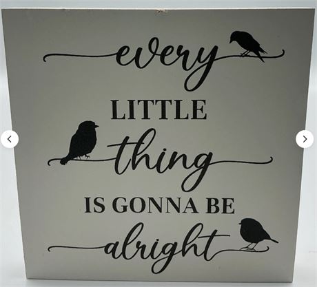2 PCs Quote Plaque MB16635