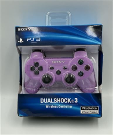 playstation 3 dualshock wireless controller Purple