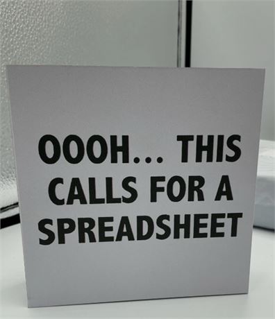 2 Pc Funny Sign D89484