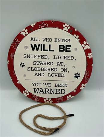 2 Pc Hanging Sign C94713