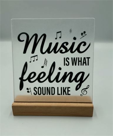 2 Pc Music Sign Y73380