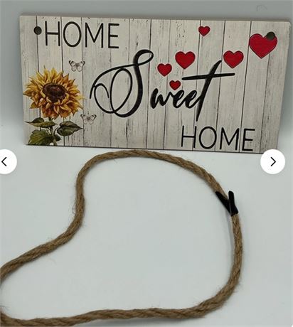 2 Pcs Home Sweet Home Sign C86553