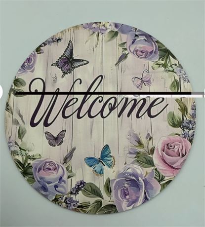 2 Pc welcome sign door home decor C90996