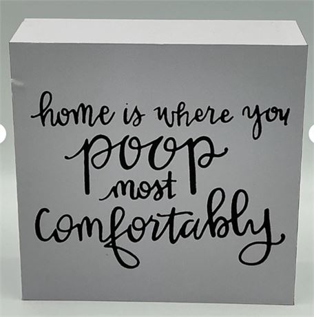 2 pcs Funny Sign Quote D89381