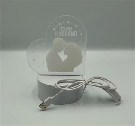 2 pc to my husband acrylic led 9908672142