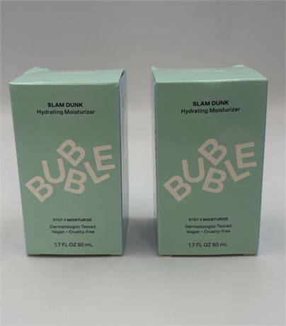 Bubble Slam Dunk Hydrating Moisturizer 2pc
