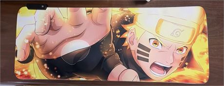 Large Gaming Mouse Pad Featuring Naruto