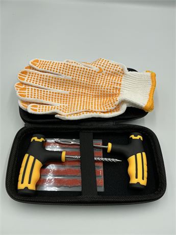 Tubeless Tire Puncture Tool Kit