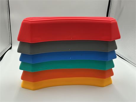 6pk stepping stones multicolor for kids