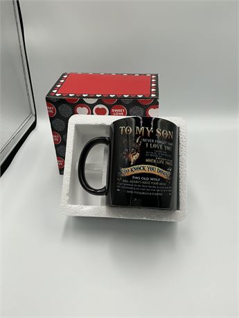 To my son Inspirational Mug