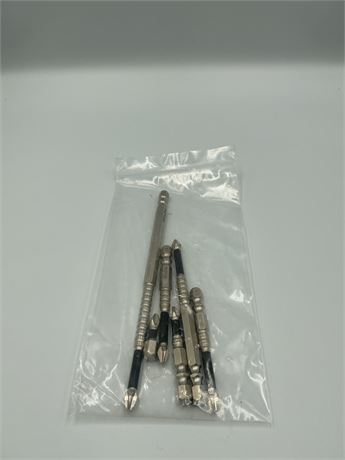 6pcs Magnetic Screwdriver Bits