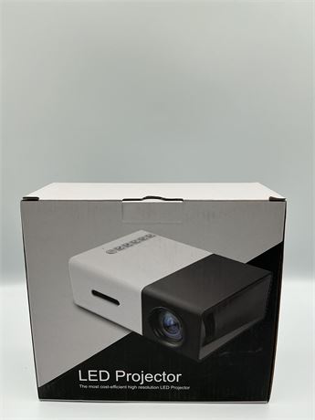 LED Projector Black