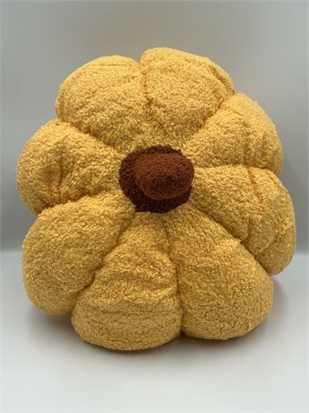Yellow Pumpkin Big Pillow