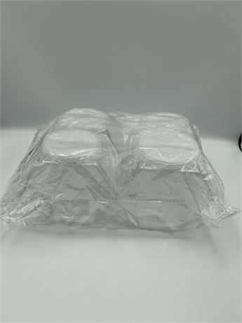 4pcs Clean Plastic Storage Containers