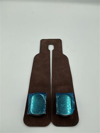 Car seat black storage hook leather