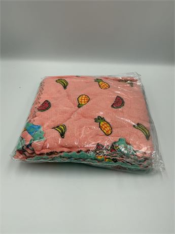 Fruit Printed Kitchen Dish Cloth