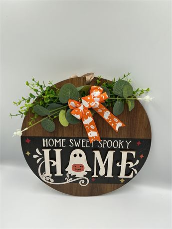 Home Sweet Spooky Hanging Sign