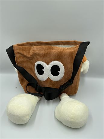 Car Trash / Tissue Box Box Plush Cartoon Brown