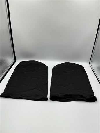 2pcs Folding Chairs Cover Black