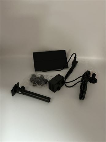 Solar Panel Fountain Manual