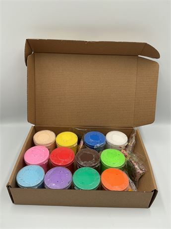 12 pcs Slime Colors DIY for Children